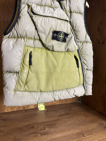 AW18 FROST TREATMENT VEST in Yellow