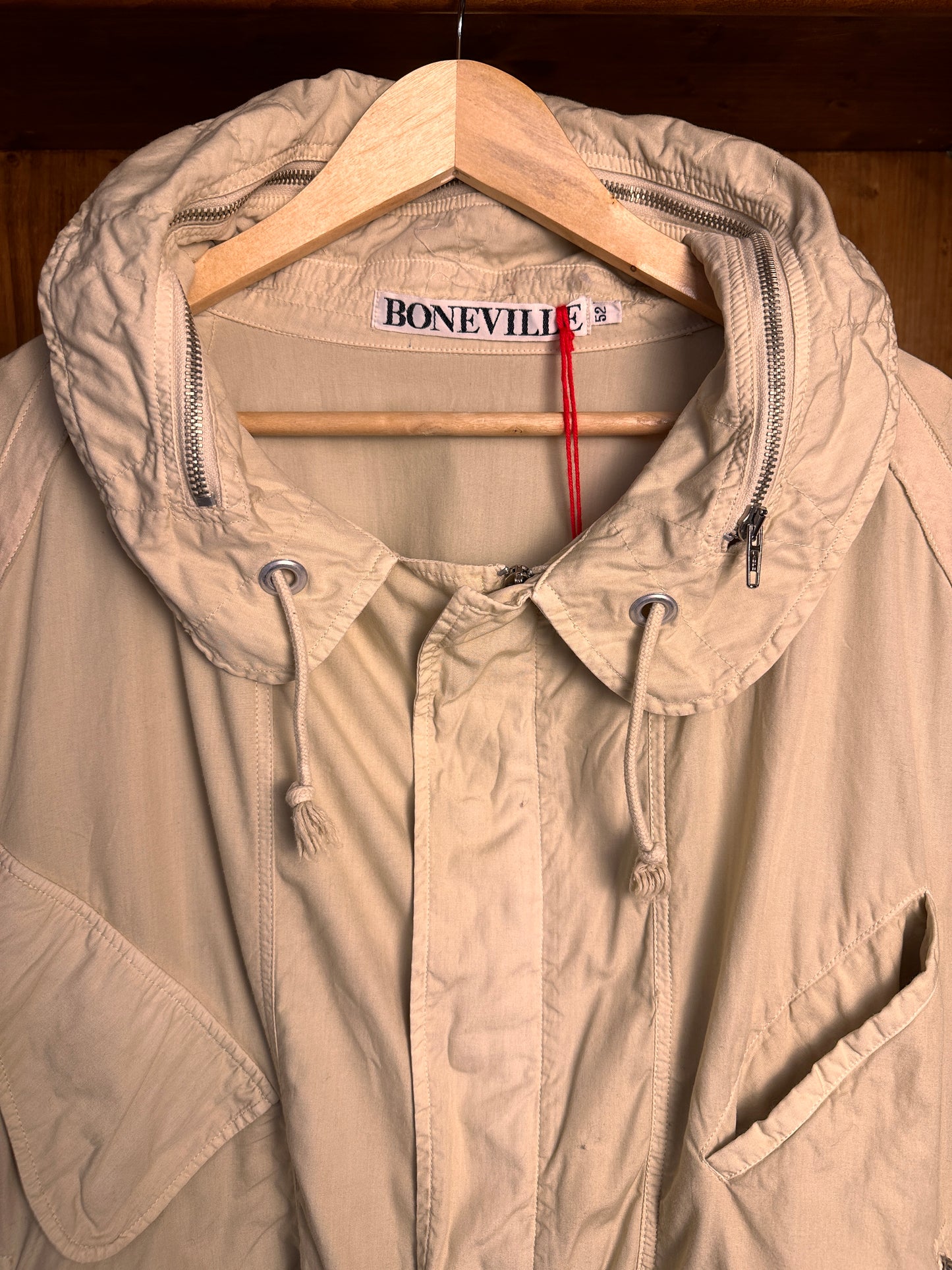 SS85 BONEVILLE LIGHT COTTON JACKET in Ivory