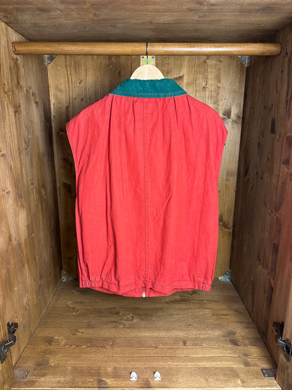 SS82/83 BONEVILLE TELA STELLA VEST in Red & Green