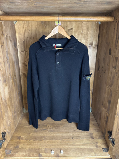 AW06 WOOL CARDIGAN in Black