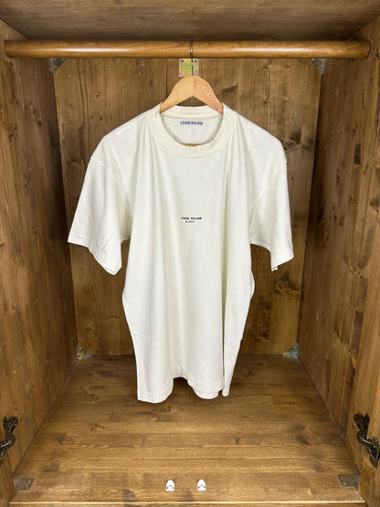 SS80s MARINA TEE in Bone White