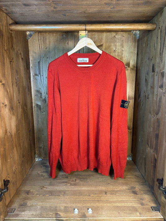 ORANGE LIGHT COTTON SWEATER