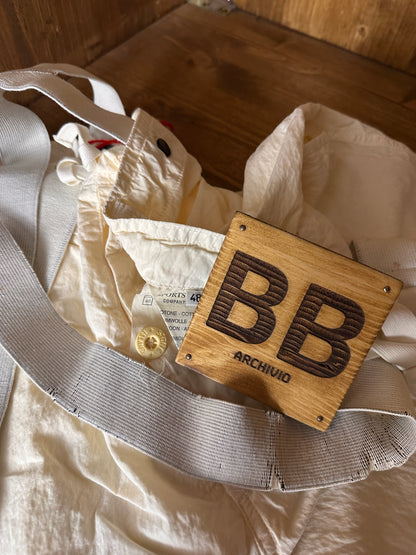 SS00 Fallschirmhosen in Austernweiß