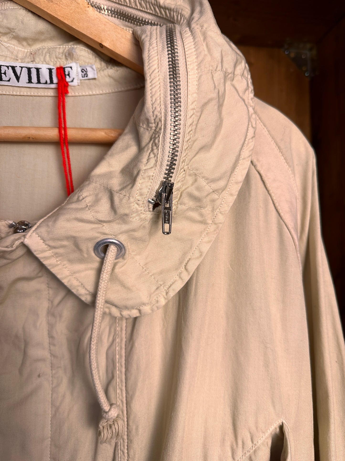 SS85 BONEVILLE LIGHT COTTON JACKET in Ivory
