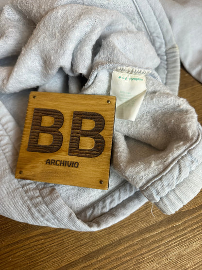 AW84 MARINA CROPPED CREWNECK in Baby Blue