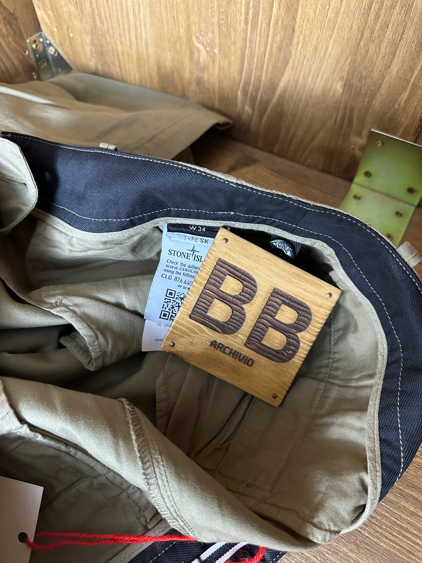 SS15 PLAIN COTTON JEANS in Yellow Grey