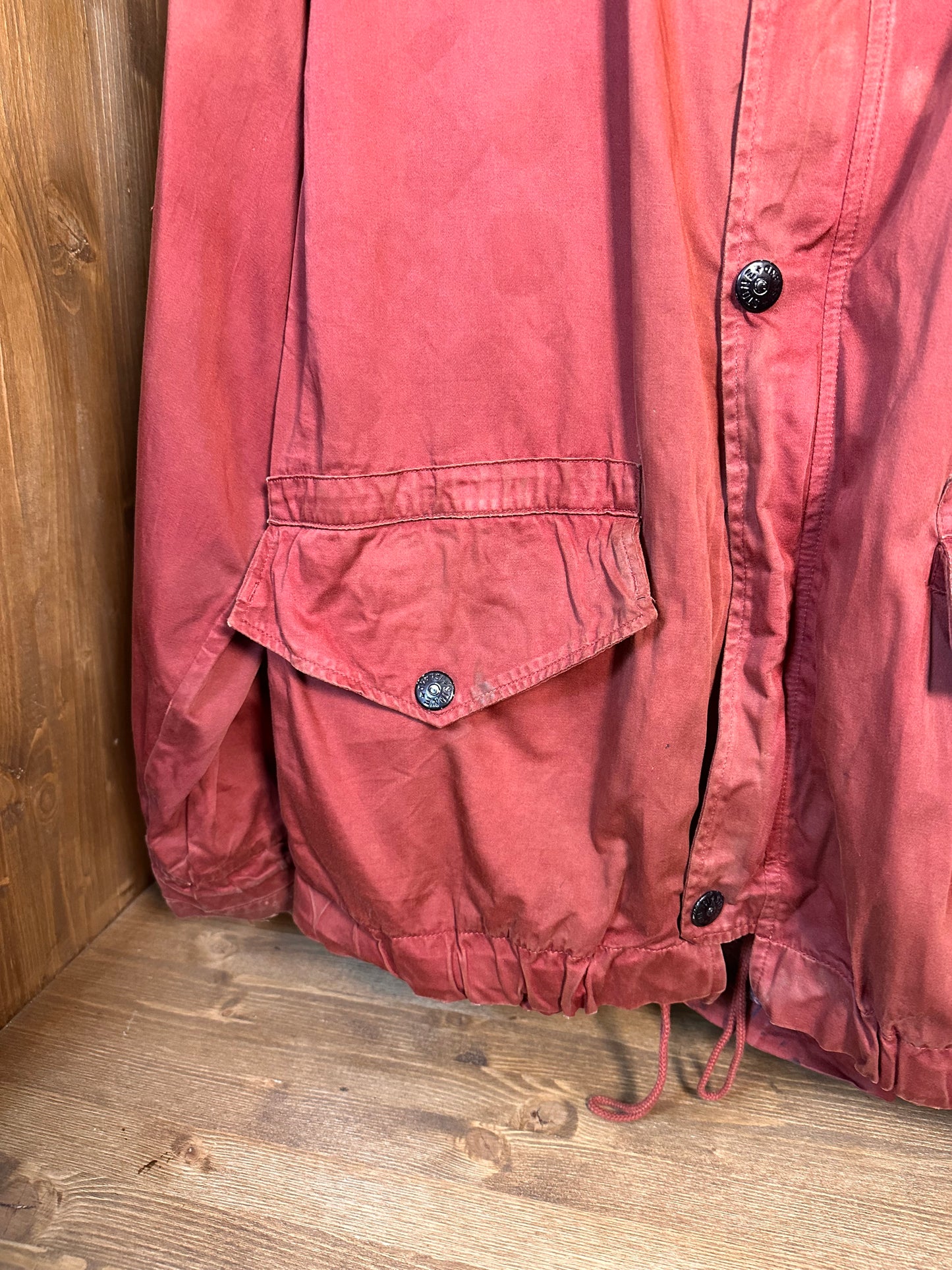 AW1992 RASO GOMMATO BURNT RED