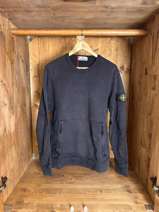 SS21 COTTON CREWNECK in Anthracite Grey