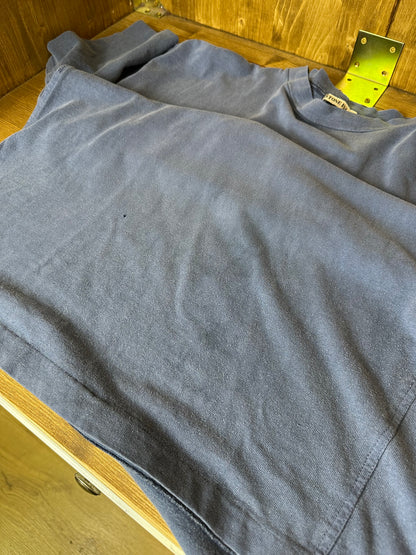 80s LOGO TEE in Purple