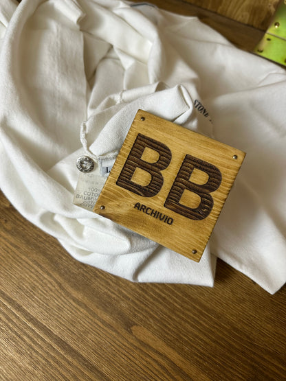 90S COTTON TEE + SWEATPANTS in White