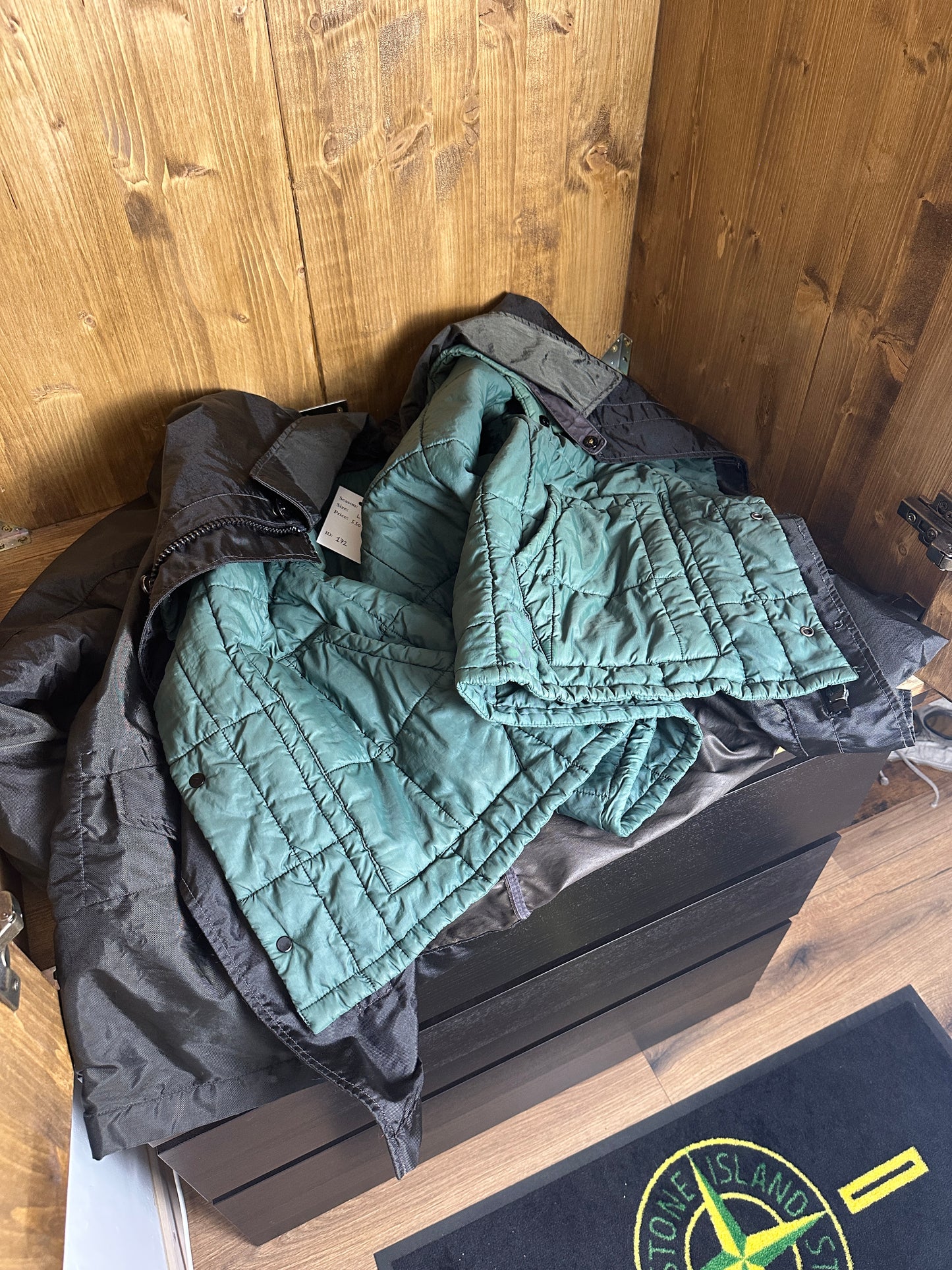 AW96 FORMULA STEEL JACKET  3in1  in Moss Green