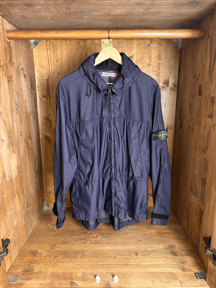 SS97 NYLAM MULTI ZIP JACKET in Sapphire Blue