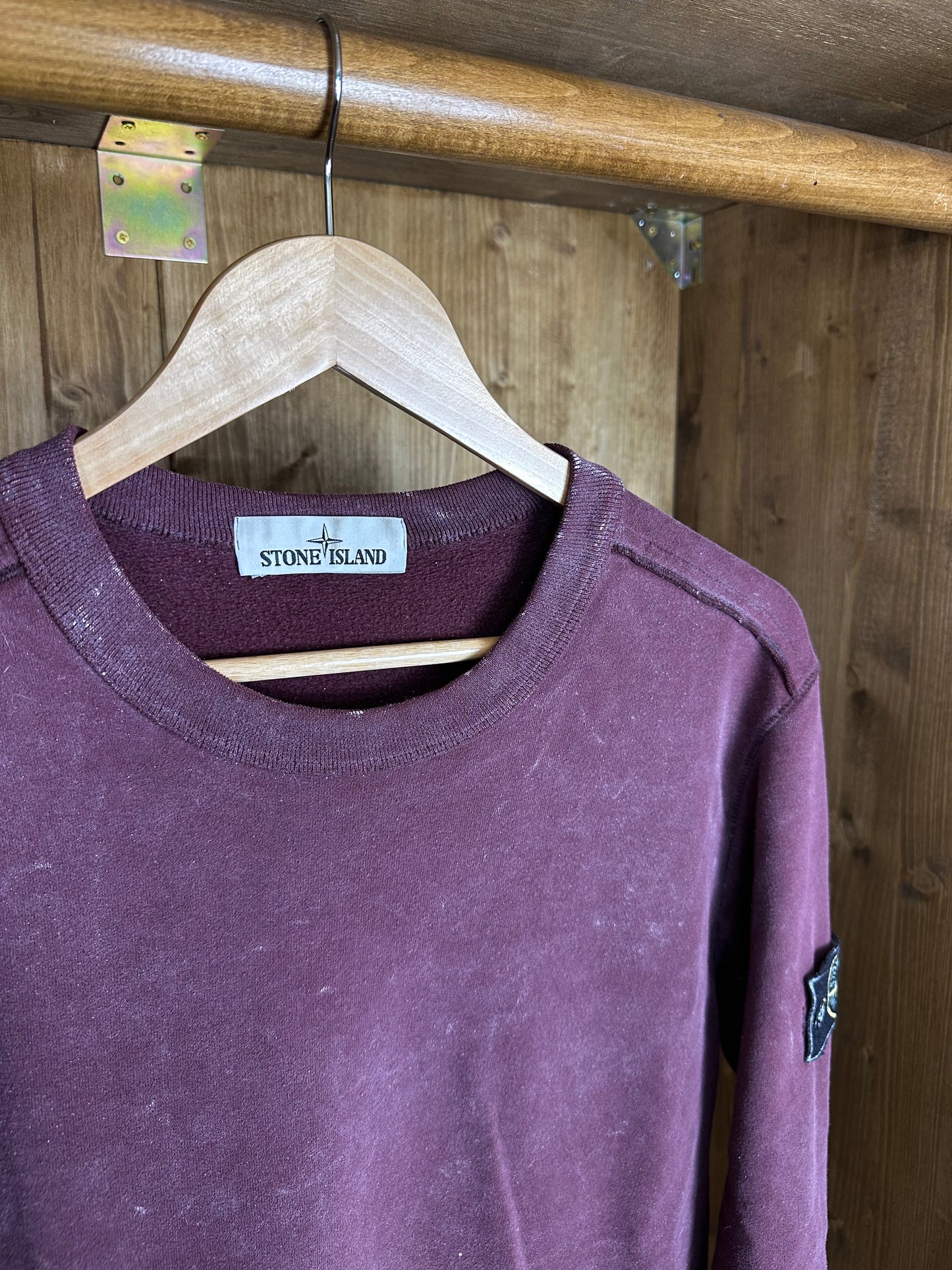 AW17 FROST CREWNECK in Burgundy