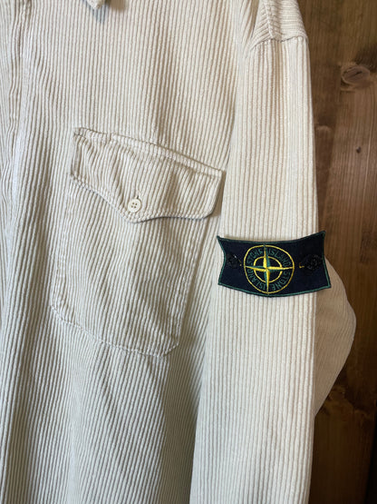 1995 1/4 zip corduroy cream