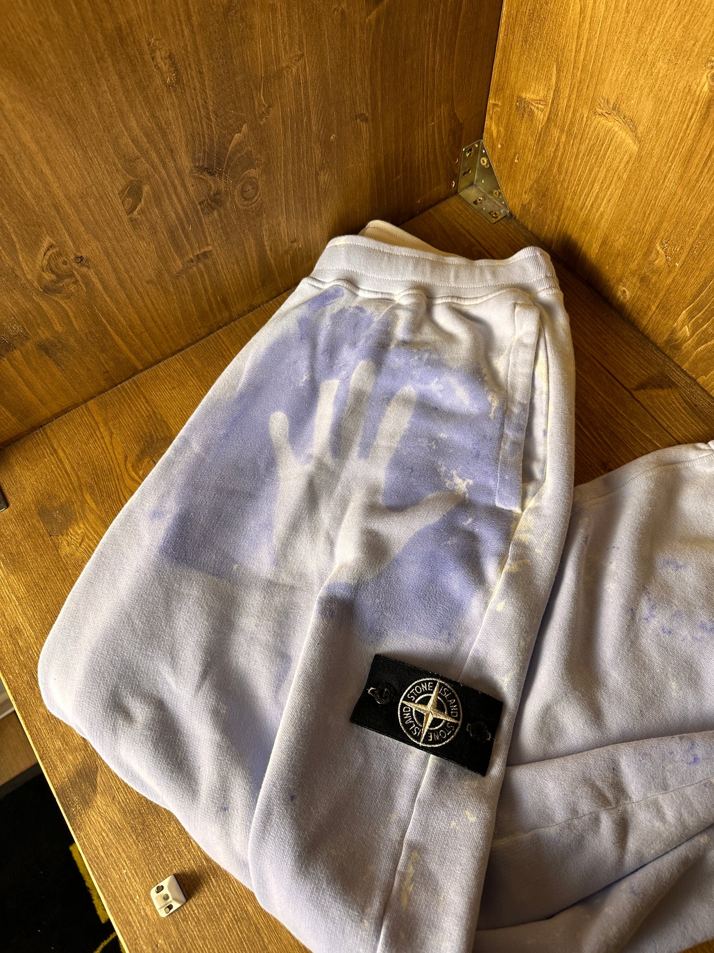 AW25 THERMO SENSITIVE JOGGER in Light Blue & White