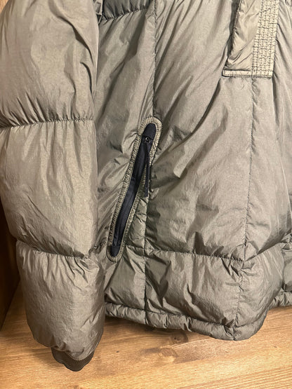 GARMENT DYED DOWN_26 GR X SQM_N  SACK JACKET in forest green