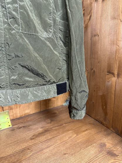 SS08 NYLON METAL JACKET in Light Green