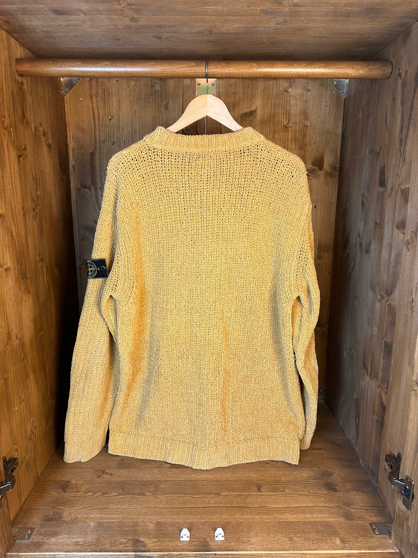 AW97 CHENILLE JUMPER in Yellow