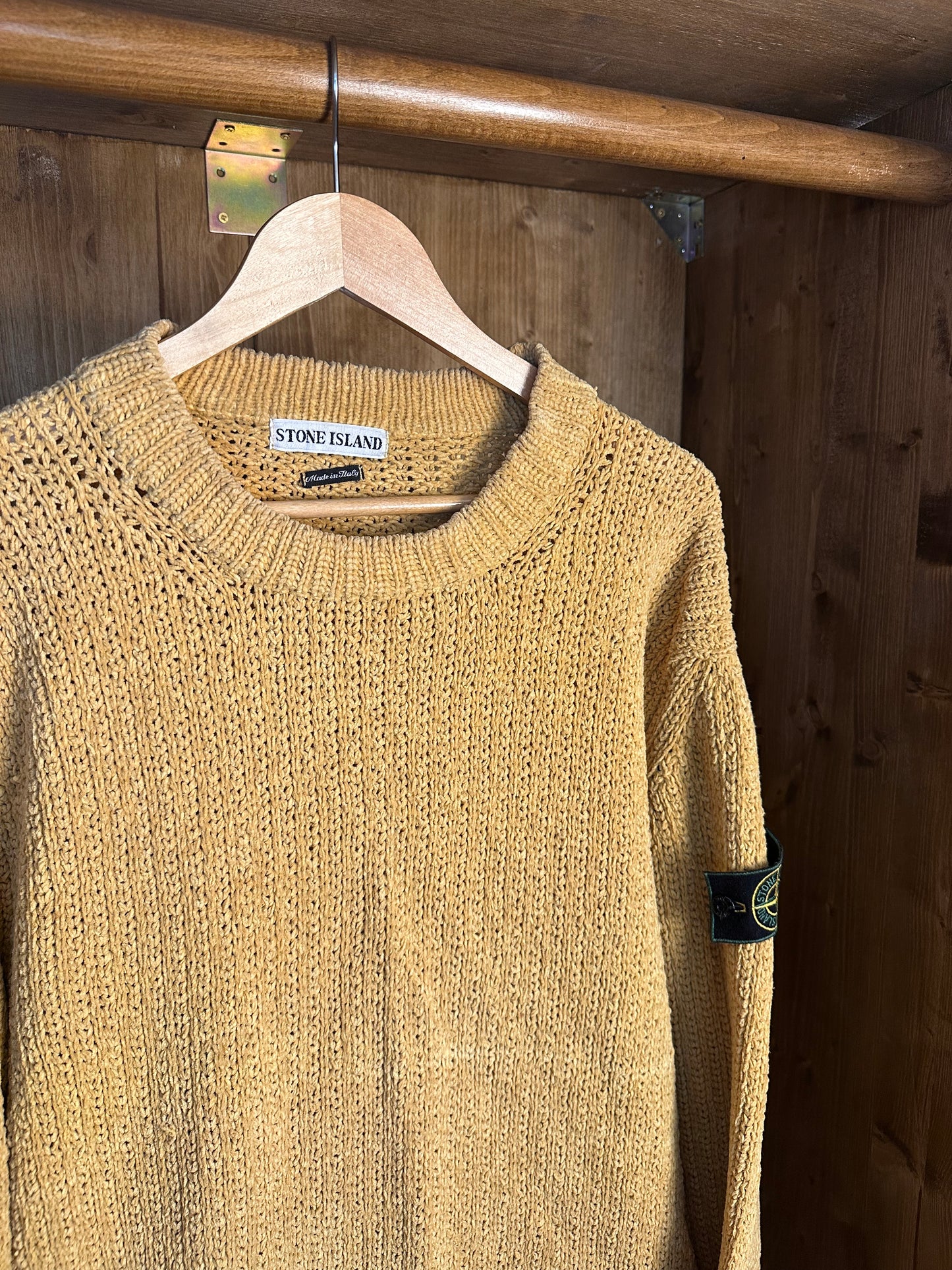 AW97 CHENILLE JUMPER in Yellow