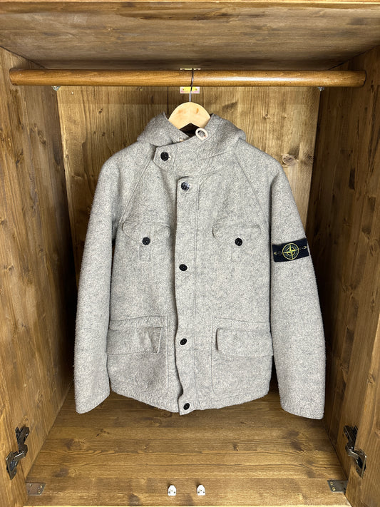 AW06 POLY FELT in Stone Grey