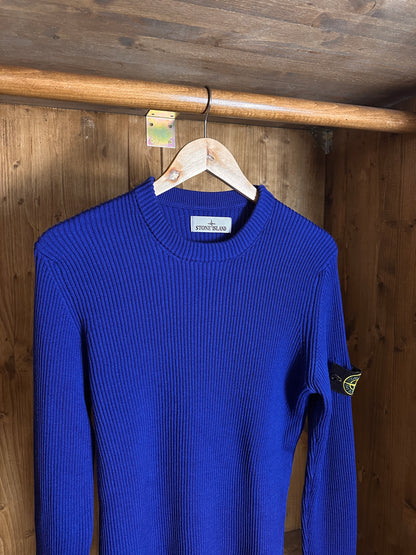 AW23 Wollpullover in Ultramarinblau