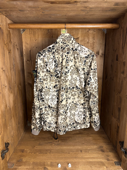 SS18 ALLIGATOR CAMO LIGHT COTTON/NYLON REP in Mixed Shades of Brown