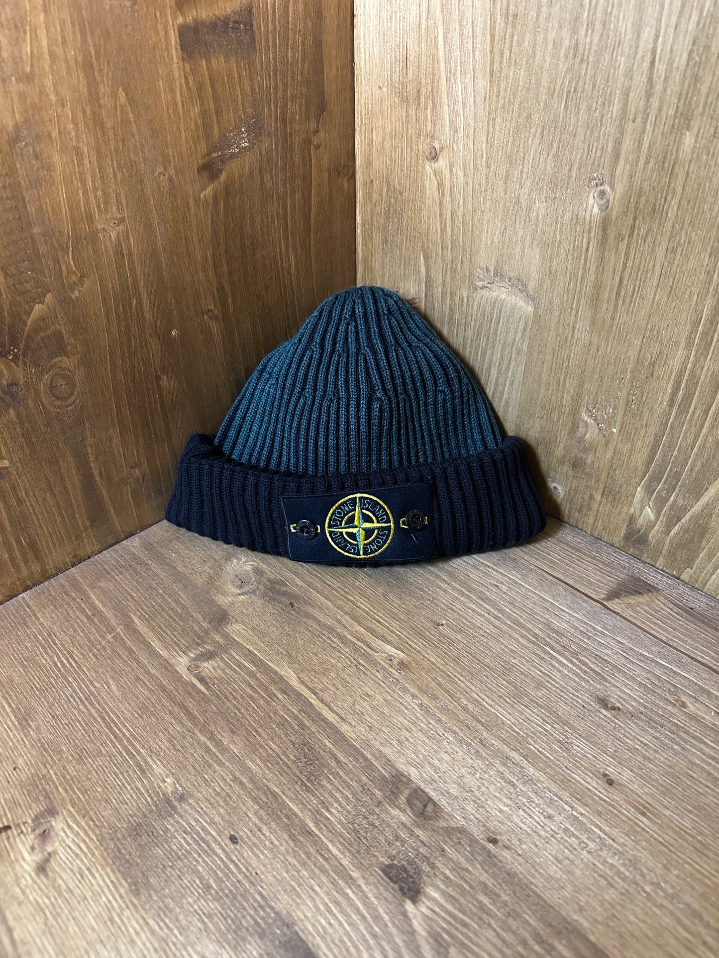 AW12 WOOL BEANIE TWO TONE