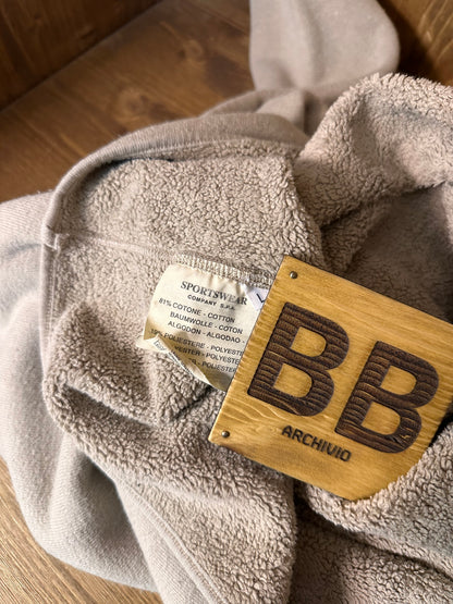 AW99 PILE CREWNECK in Light Brown