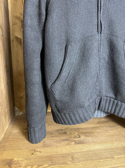 AW08 GRAPHITE KNIT in Black Grey