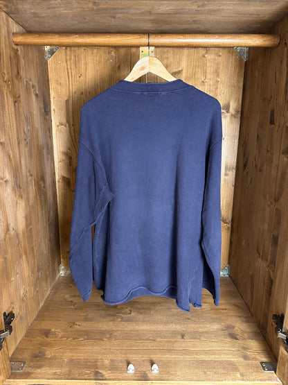 AW99 COTTON JUMPER in Grey Blue