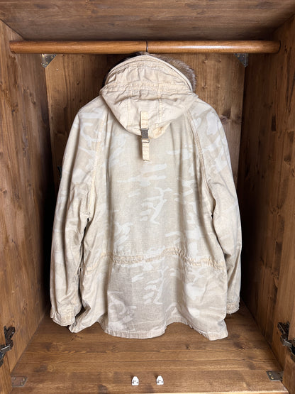 AW90/91 LUPO ICE JACKET CAMOUFLAGE COTTON RIPSTOP-ARMOR in Beige