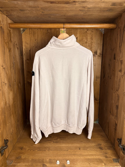 AW80s V-NECK COTTON JUMPER in White