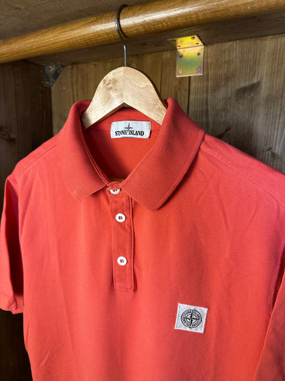 SS19 POLO SQUARE BADGE in Bright Pink