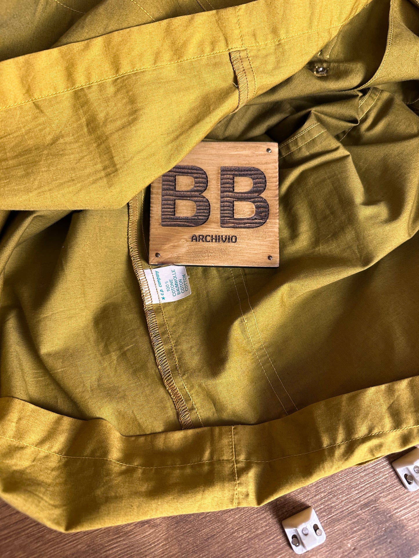 SS80 TELA COTONE GRADIENT PRINT in Nut Brown & Daffodil Yellow