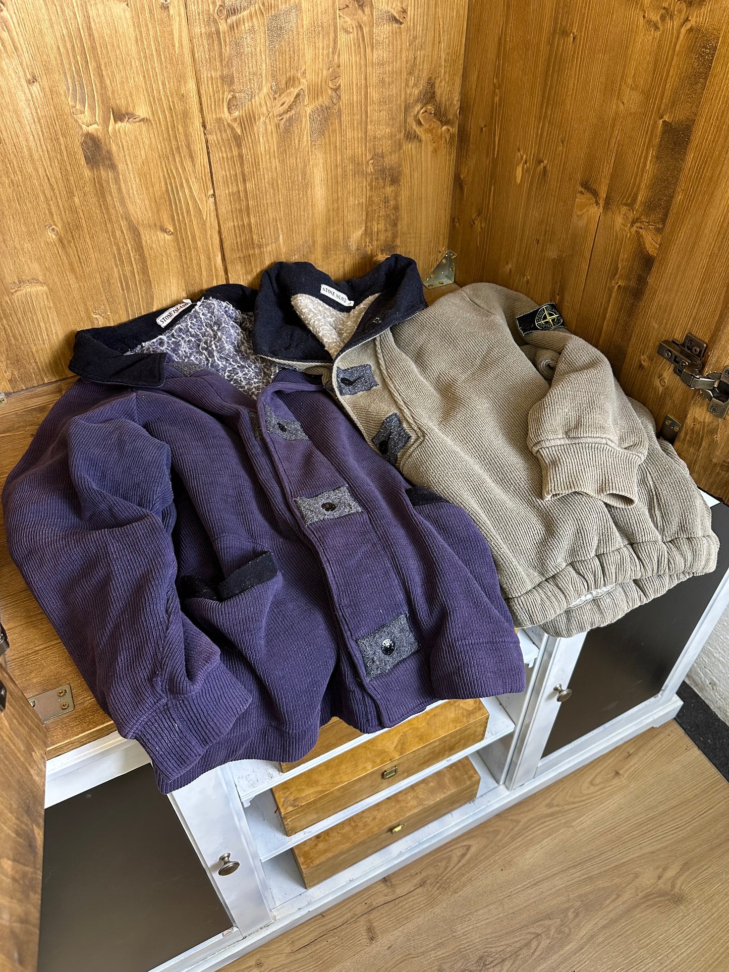 AW85 COTONE A COSTE JACKET in Blue