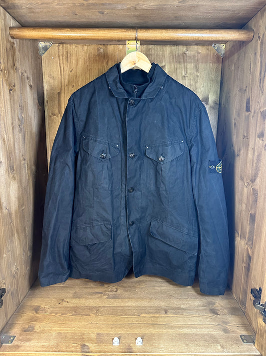 AW08 BLACK VENTILE SHORT TRENCH