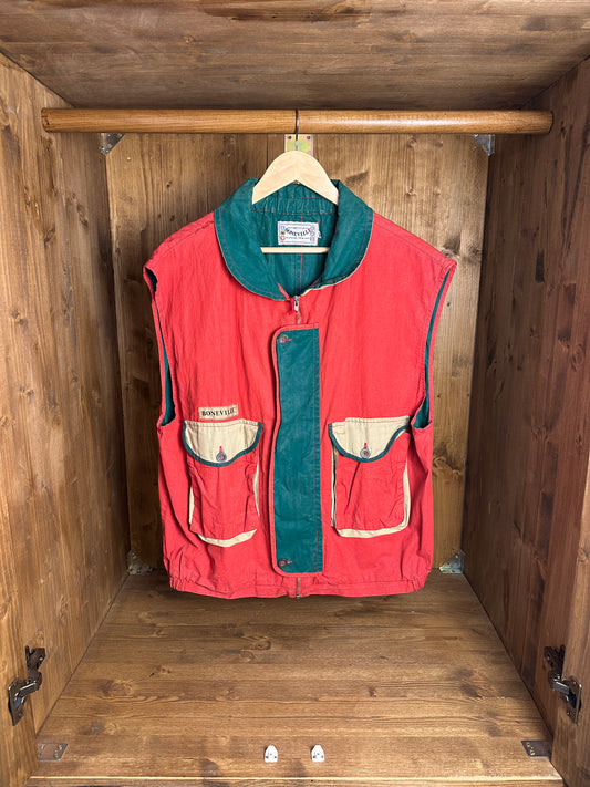 SS82/83 BONEVILLE TELA STELLA VEST in Red & Green