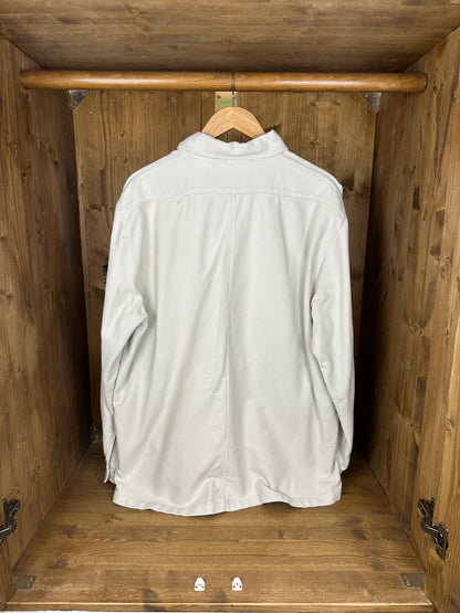 AW98 MOLESKIN COTTON OVERSHIRT in Grey