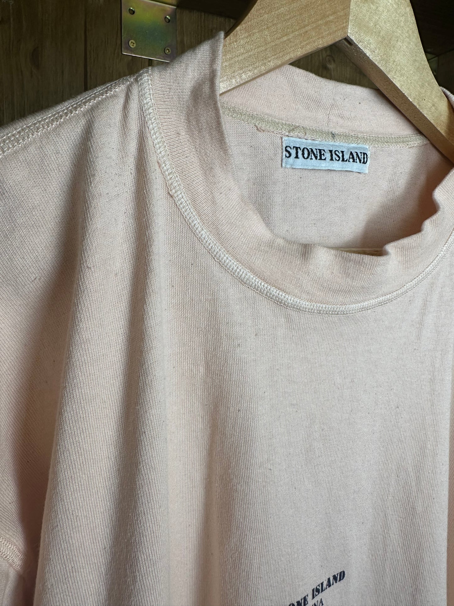 SS80s MARINA TEE in Salmon Pink