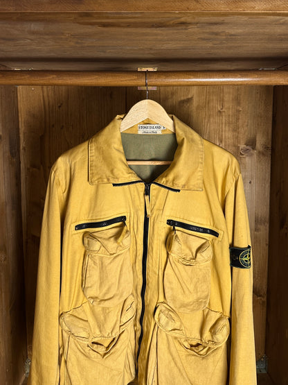 SS95 Fallschirmjacke mit Mesh-Futter in verwaschenem Gelb