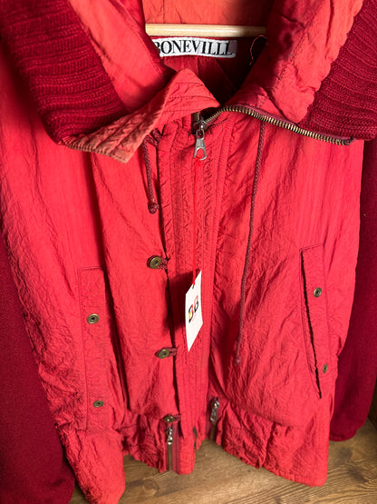 AW85 BONEVILLE PARKA in Flame Red