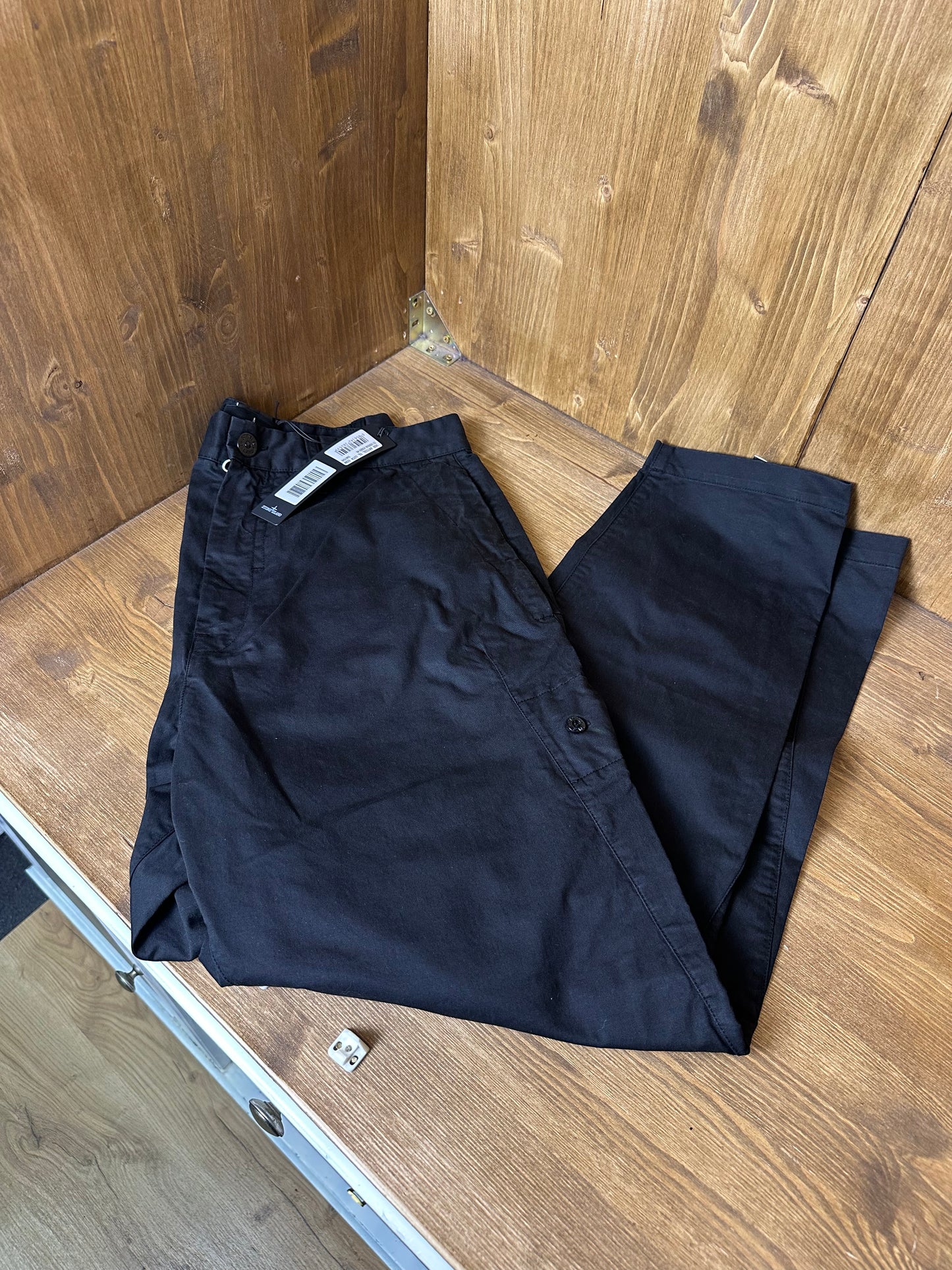 SS20 S.P. TAPERED PANTS in Black