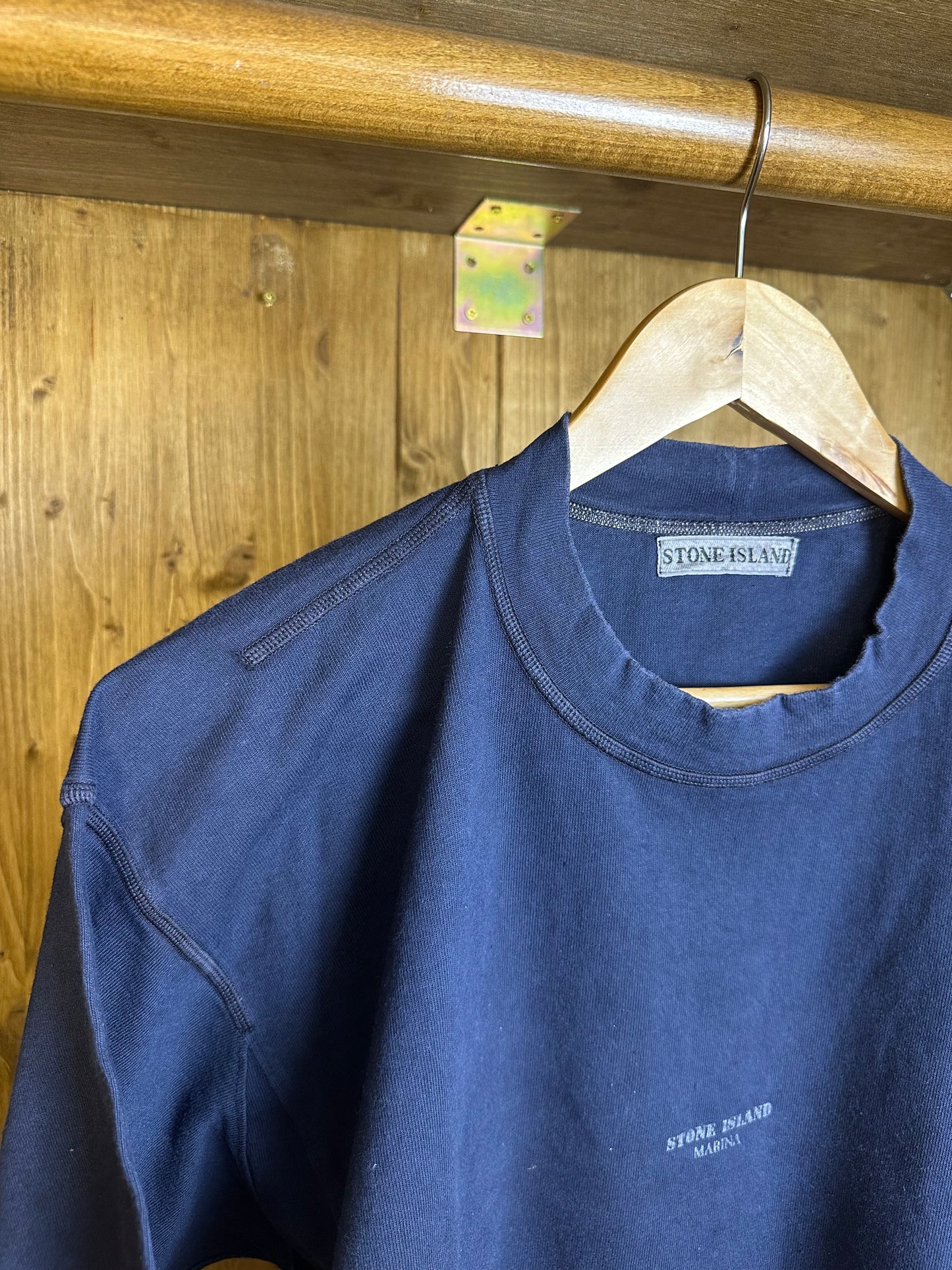 SS80s MARINA TEE in Dark Blue