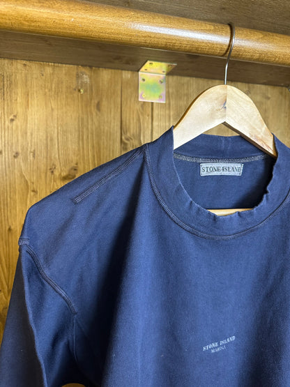 SS80s MARINA TEE in Dark Blue