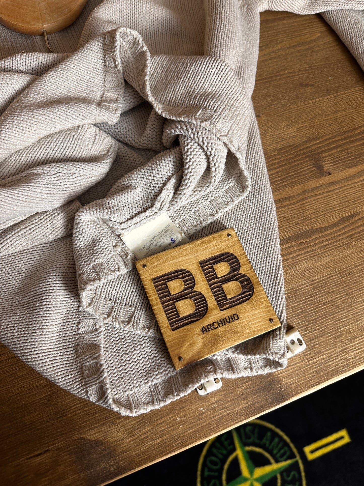 SS99 SILK JUMPER in Pebble Grey