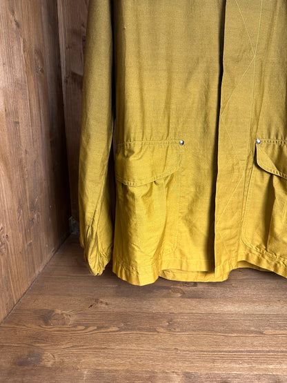 SS80 TELA COTONE GRADIENT PRINT in Nut Brown & Daffodil Yellow