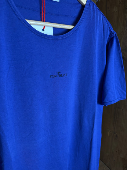 SS08 SPELLOUT TEE in Bright Blue