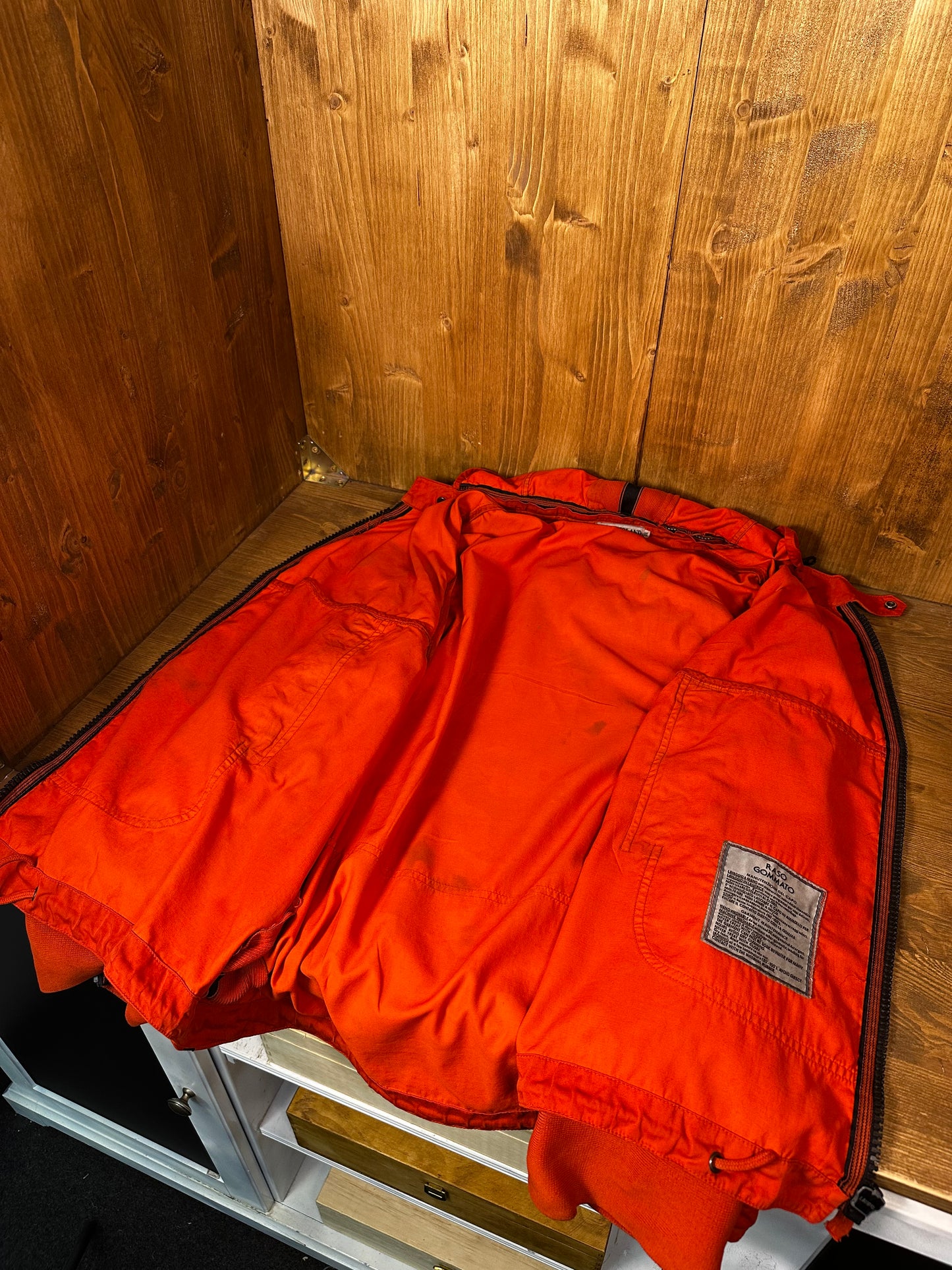 1996 RASO GOMMATO ORANGE MULTIZIP SILVER COVER