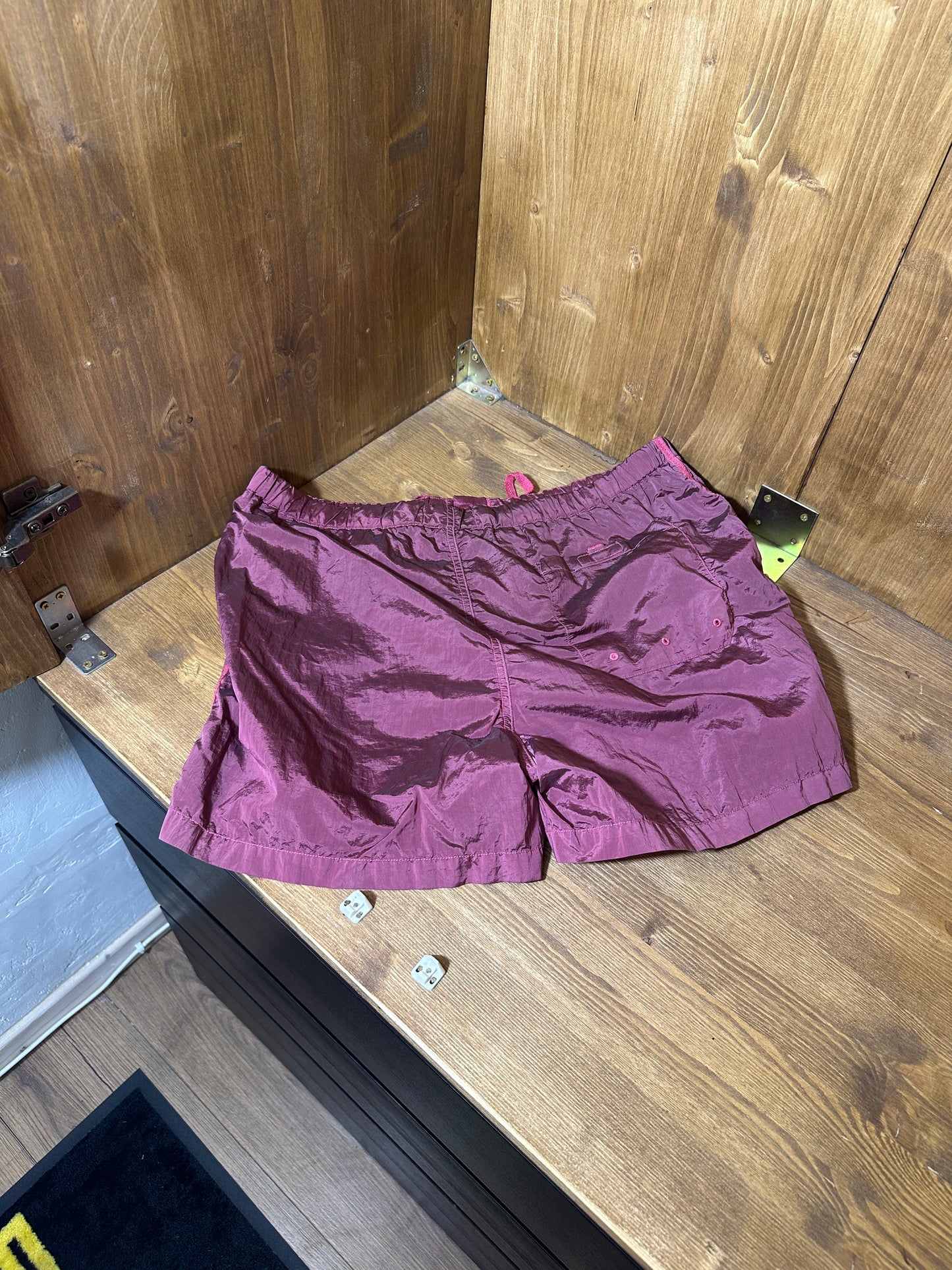 SS22 NYLON METAL SWIMSHORT In Purple
