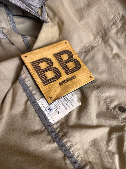 SS08 NYLON METAL FLIGTH BOMBER from Archivio in Space Grey